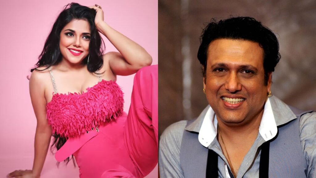 Komal Rani Swarnkar with Govinda