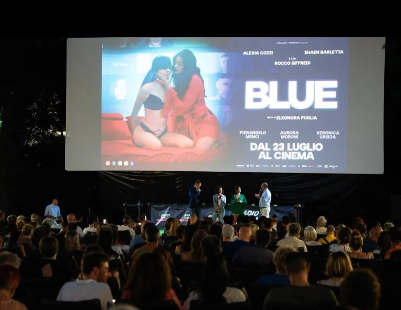 Alexia Cozzi in Blue