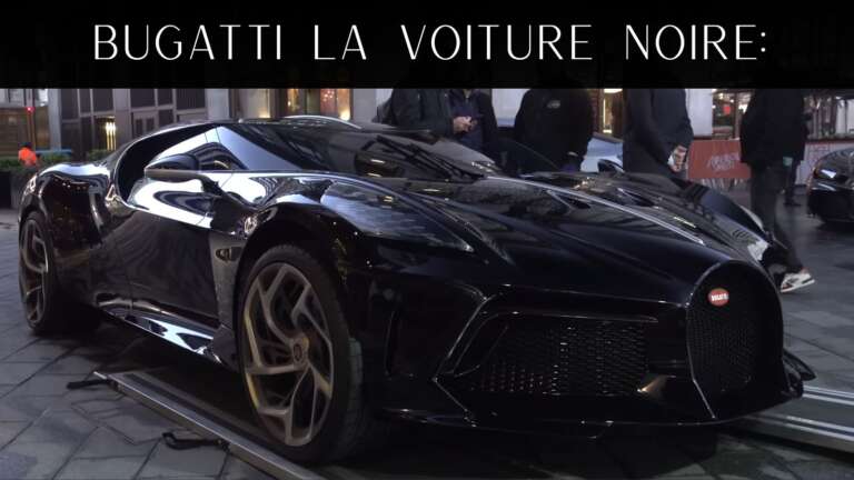 Bugatti La Voiture Noire India’s Billionaires Can Afford It, But None Own It